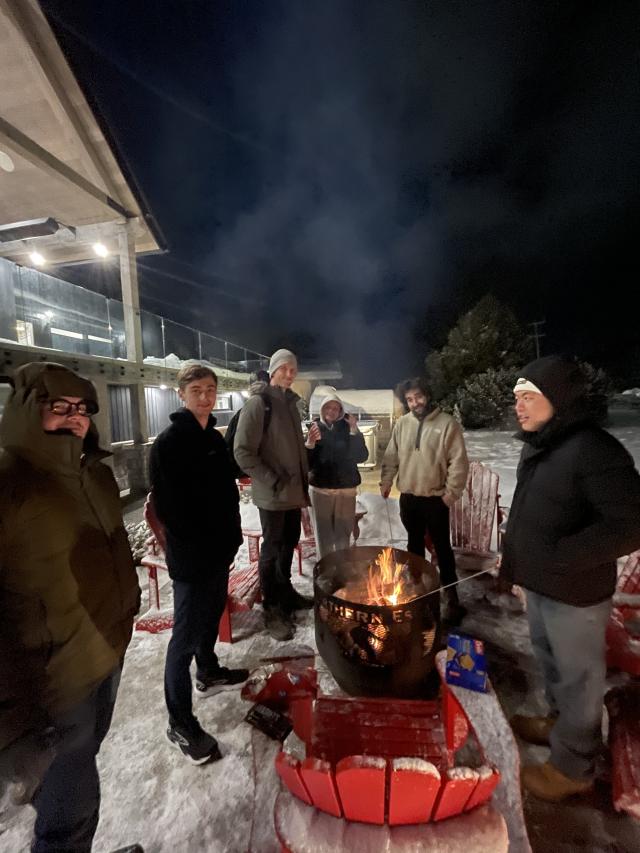 GPTZero team at an offsite