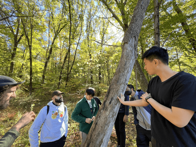 GPTZero team at an offsite in Hudson Valley